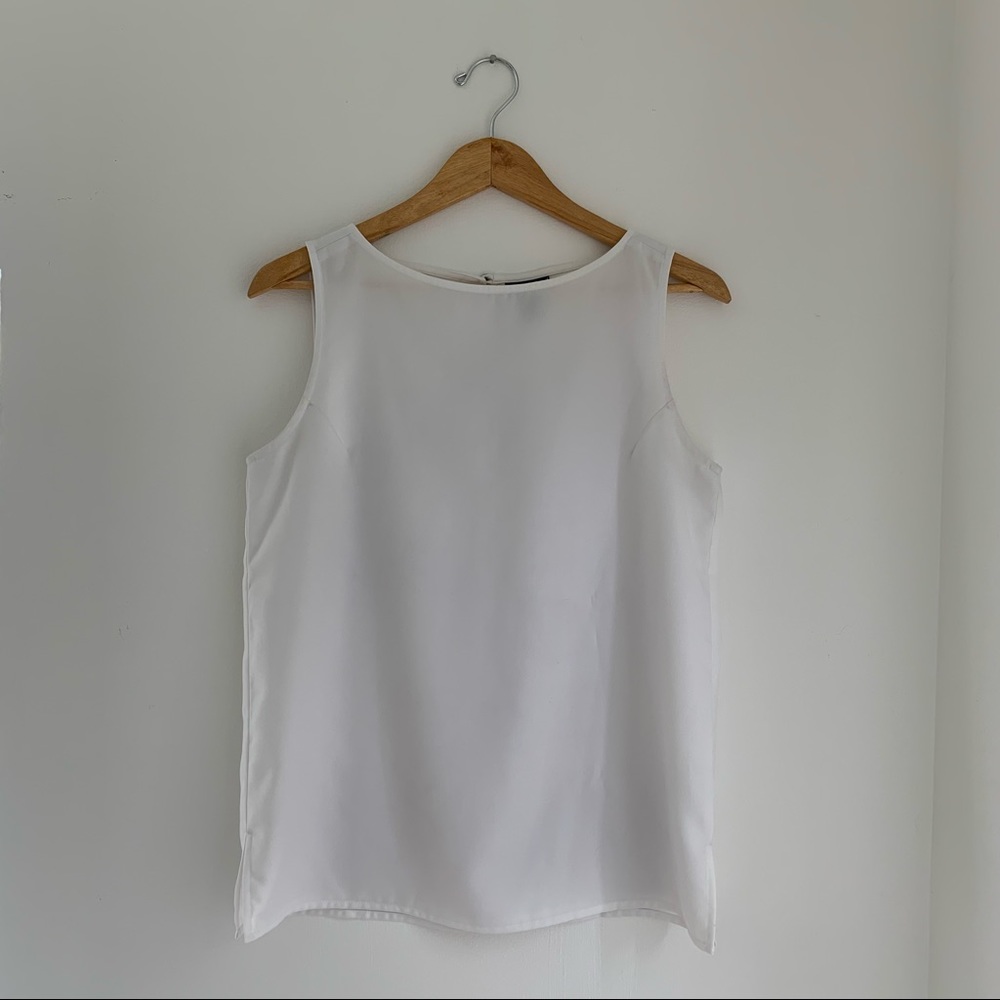 3/$10 white tank top